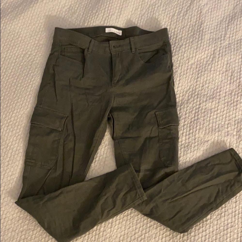 Loft side pocket pants